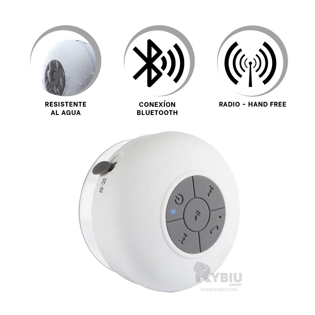 RYBIU IMPORT - DIspositivo Tecnologico en Blanco Y+Banderitas Adhesivas