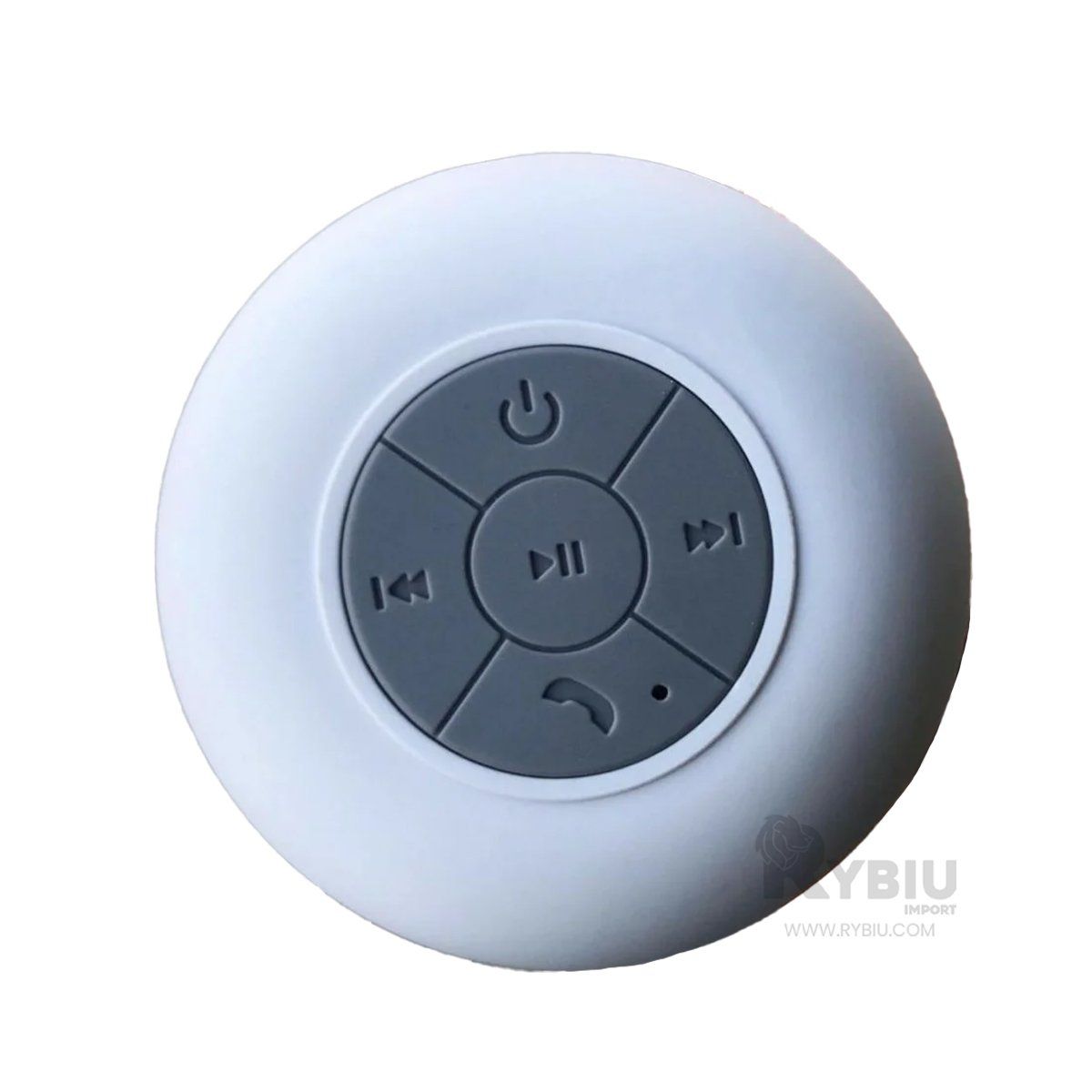 RYBIU IMPORT - Dispositivo de Musica en Blanco Y+Regalo Ligas para Peinar