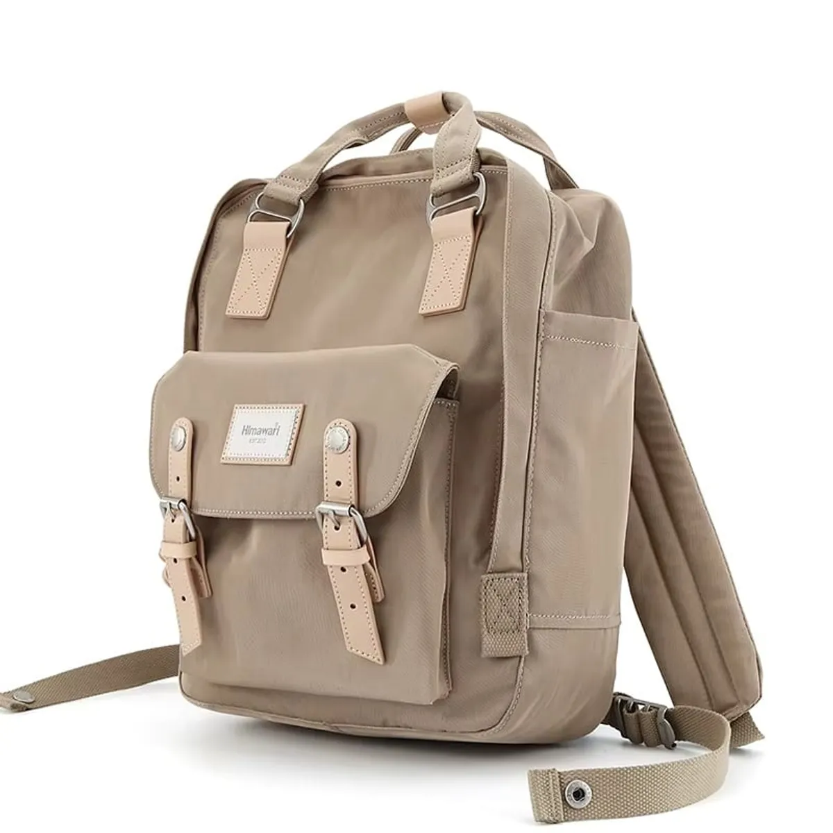 HIMAWARI - Himawari - Mochila escolar o viaje porta Laptop - Khaki
