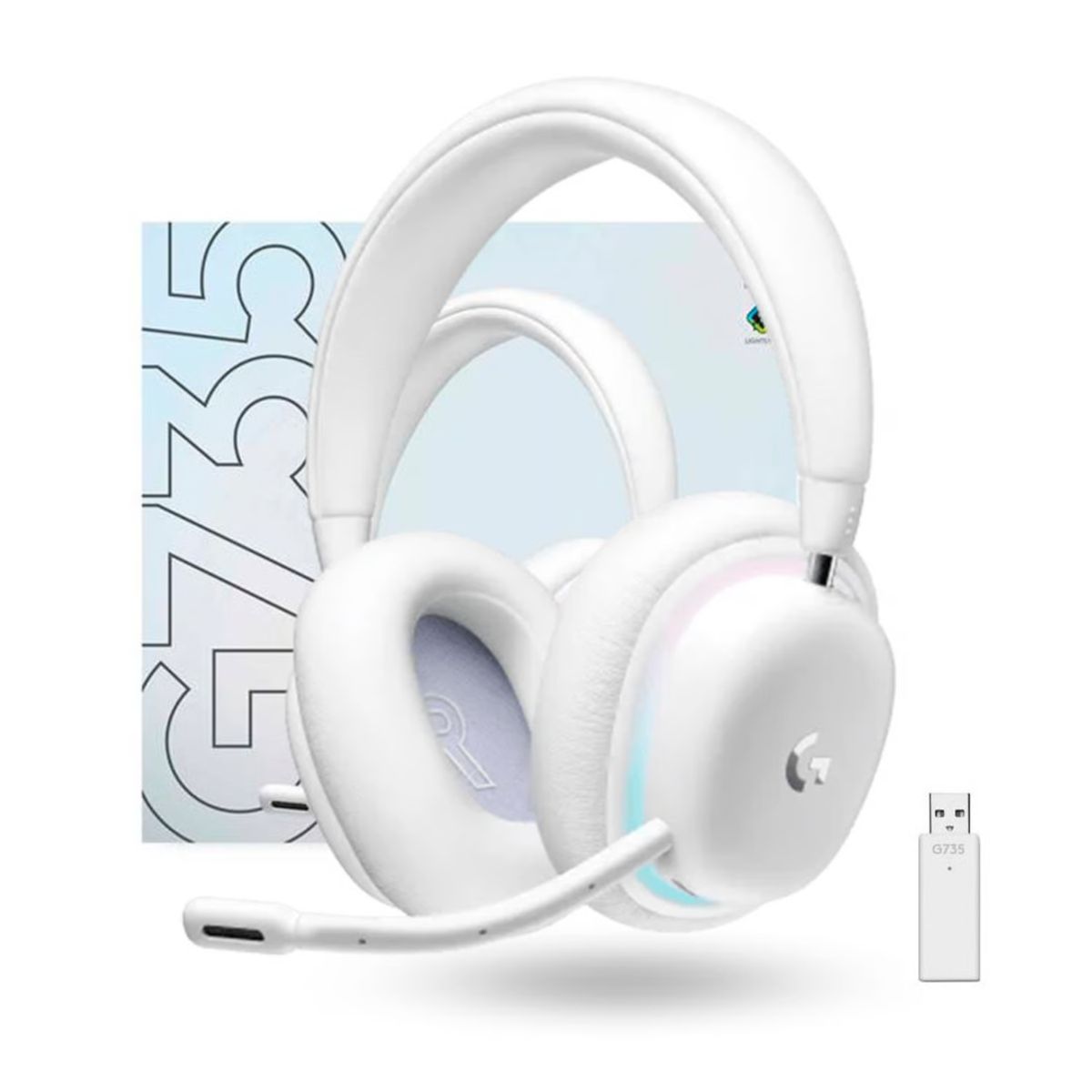 LOGITECH - Audifono Gamer Logitech G735 wireless RGB 56h Colección Aurora