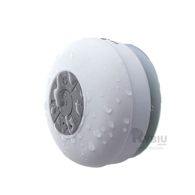 GENERICO - Altavoz Resistente al Agua de Color Blanco Y+Regalo Agendita