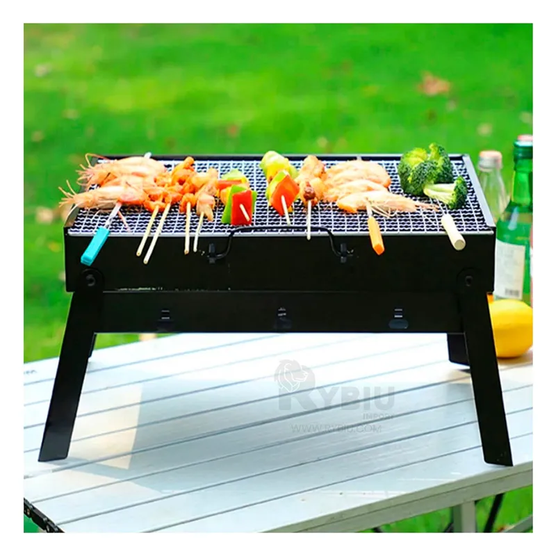 GENERICO - Parrilla Reducida Viajera en Color Negro Y+Papel de Regalo