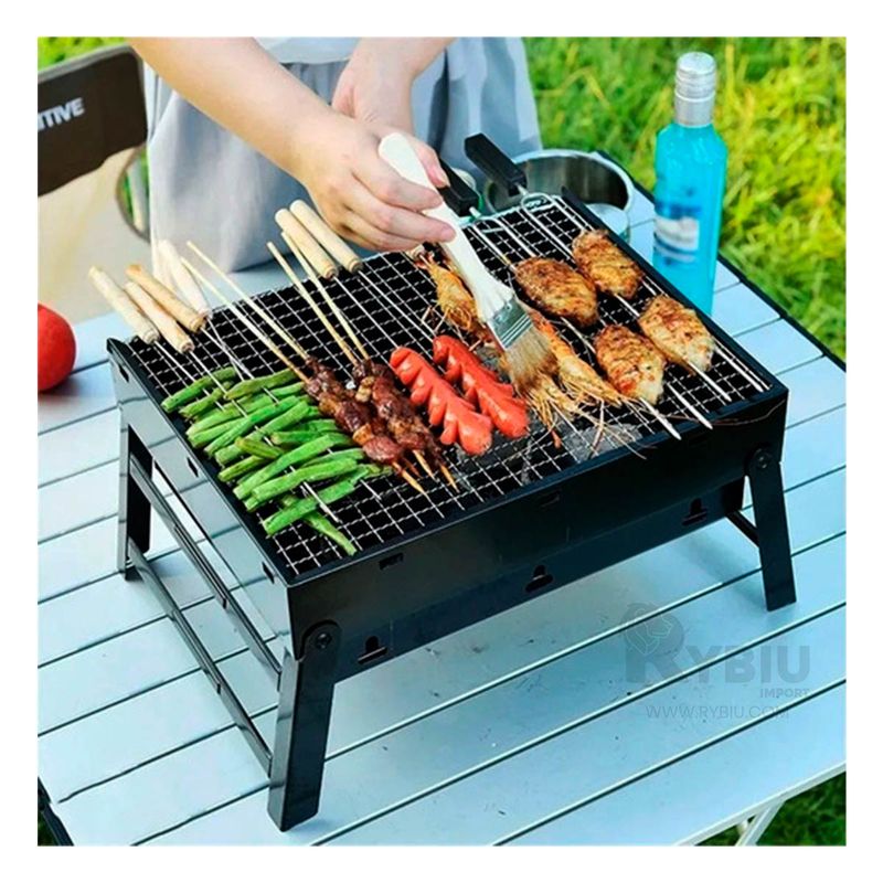 GENERICO - Bbq Practica y Pequeña Tono Negro Y+Gift Stickers