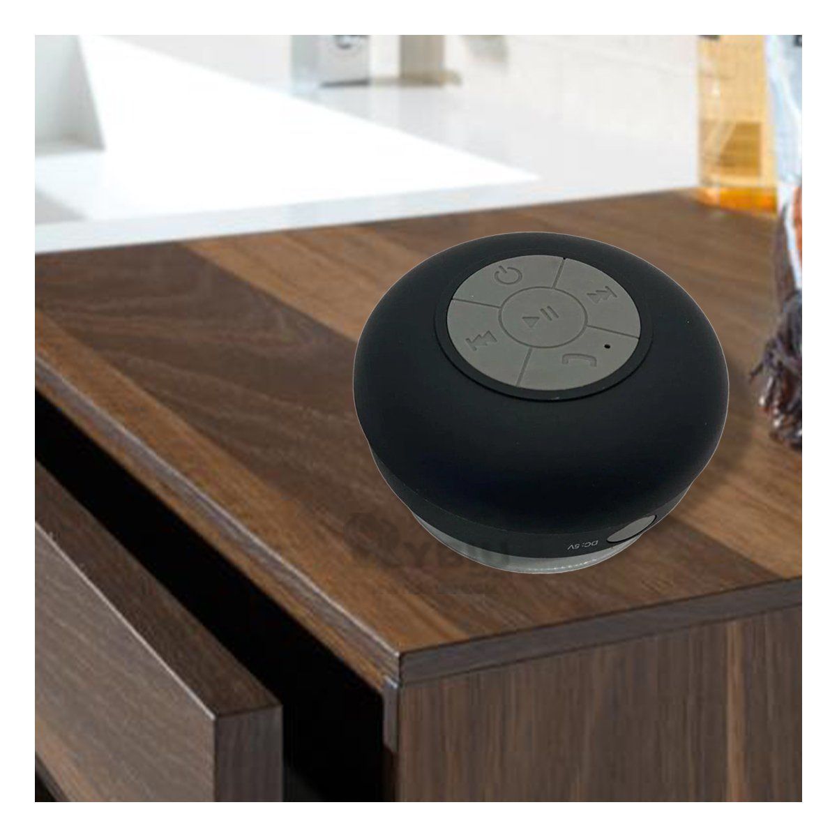 RYBIU IMPORT - Altavoz Inalambrico Funcional en Negro Y+Gift MiniAgenda