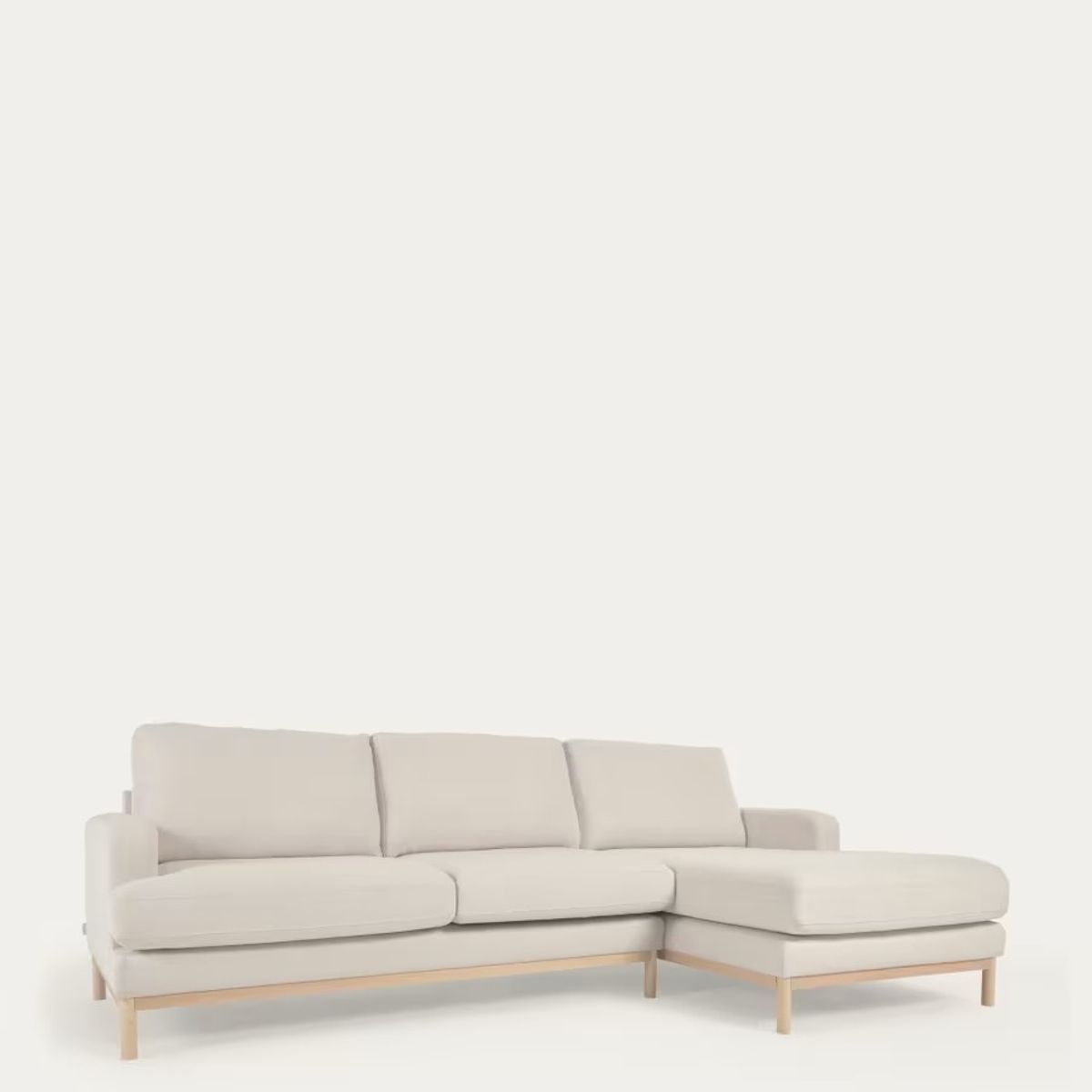 YOLODECORO - Seccional con Chaise Longue a la Derecha Mihaela Blanco