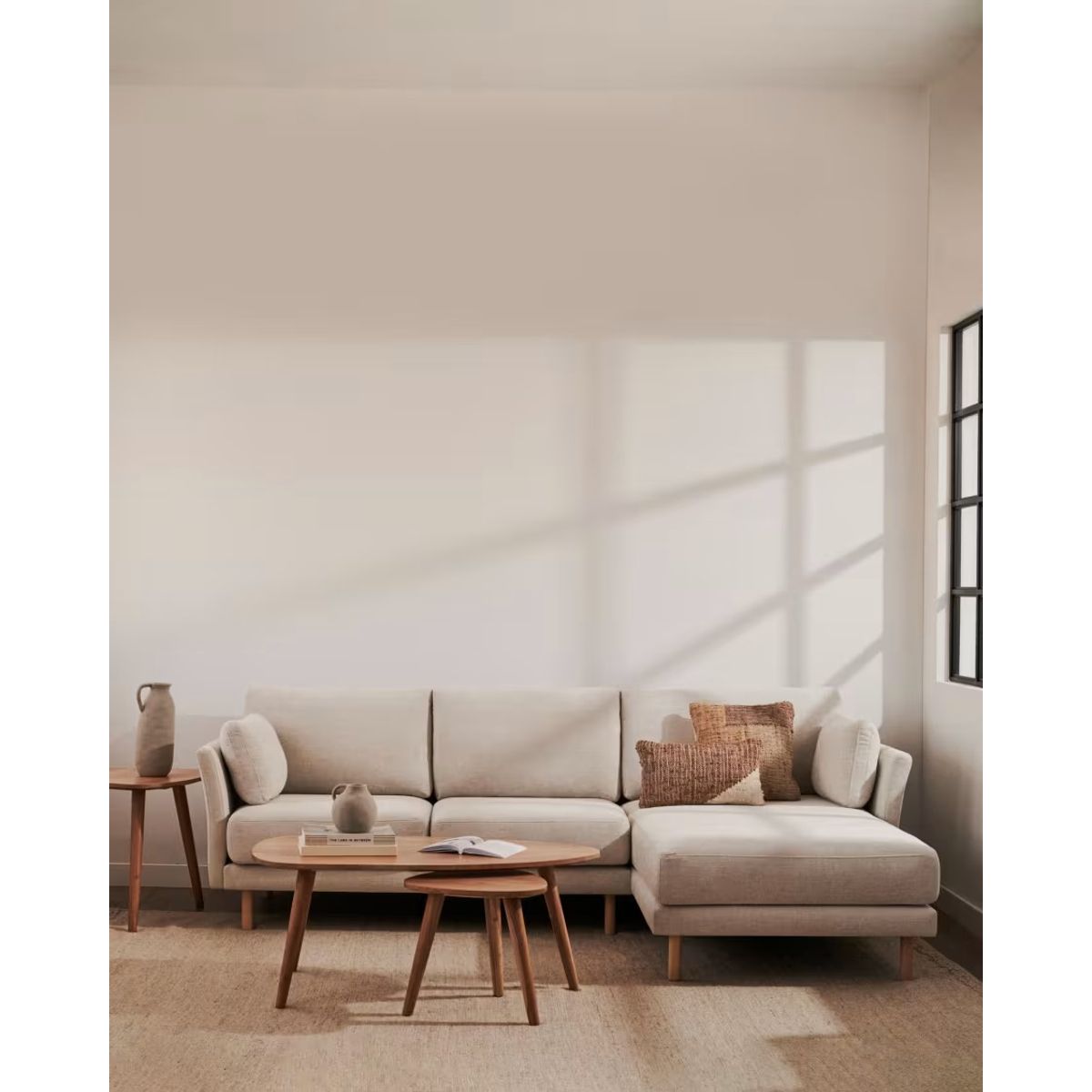 YOLODECORO - Seccional con Chaise Longue a la Derecha Gilma Perla