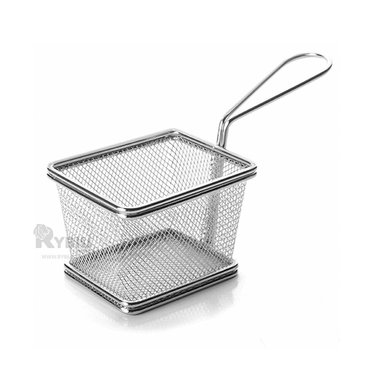 RYBIU IMPORT - Canastilla Resistente en Plateado Y+Regalo Ligas para Peinar