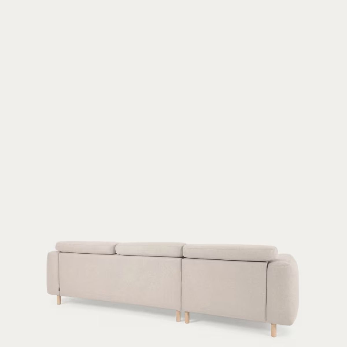 YOLODECORO - Seccional con Chaise Longue a la Izquierda Singa Crudo