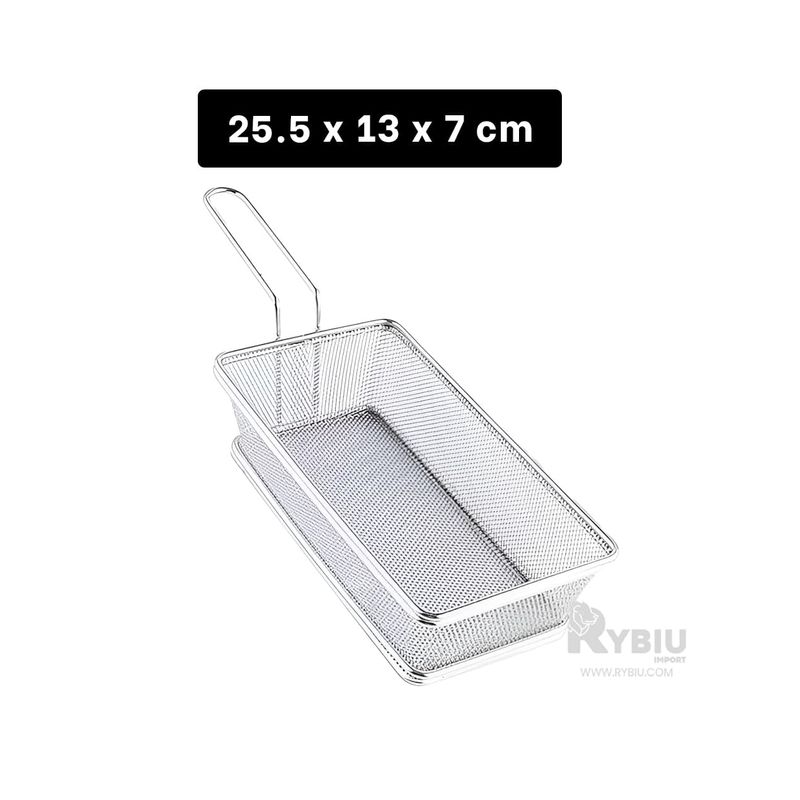 RYBIU IMPORT - Canastilla 255x13x7cm en Plateado Y+Ligas de Regalo