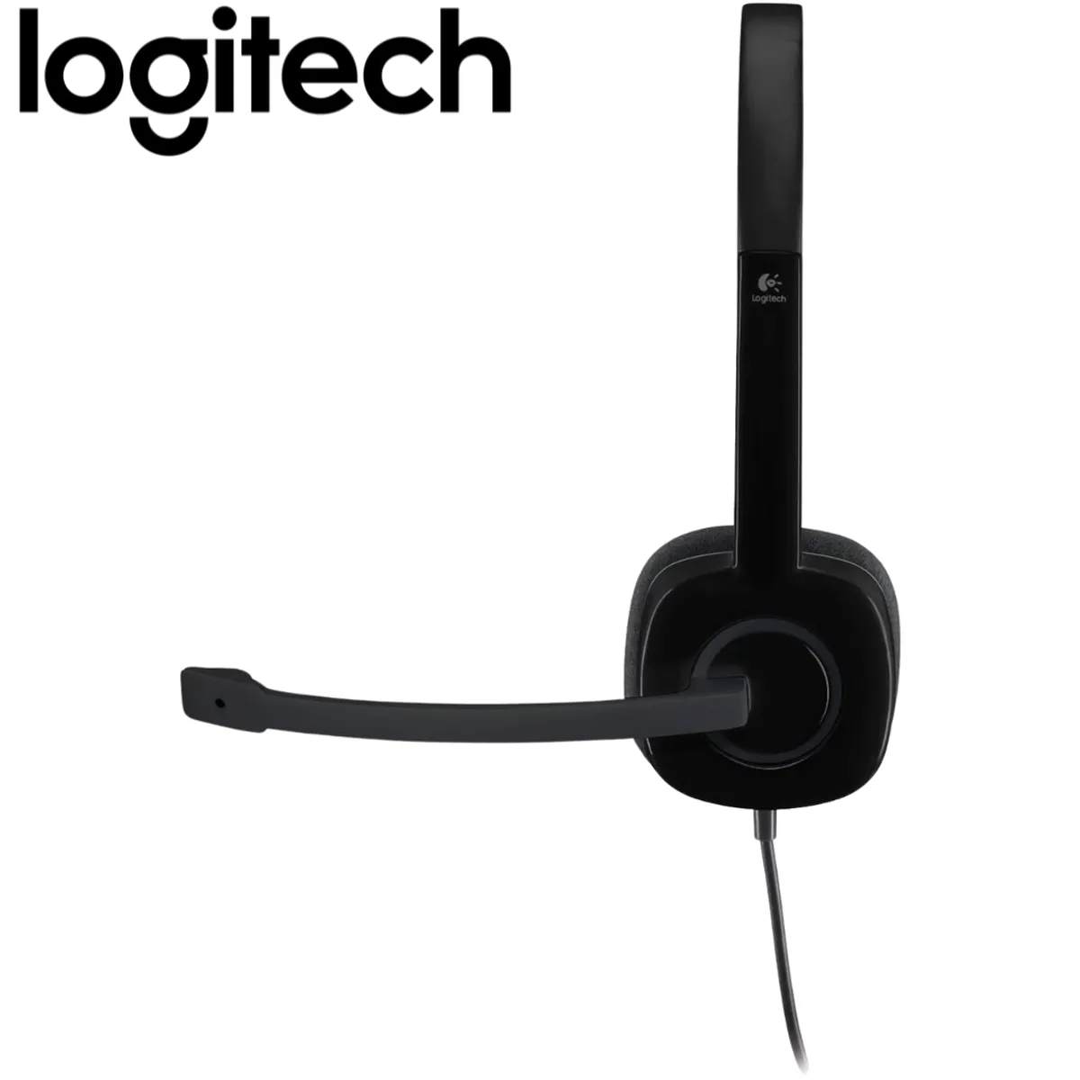 LOGITECH - AUDIFONO CMICROF LOGITECH H151 STEREO BLACK 981-000587