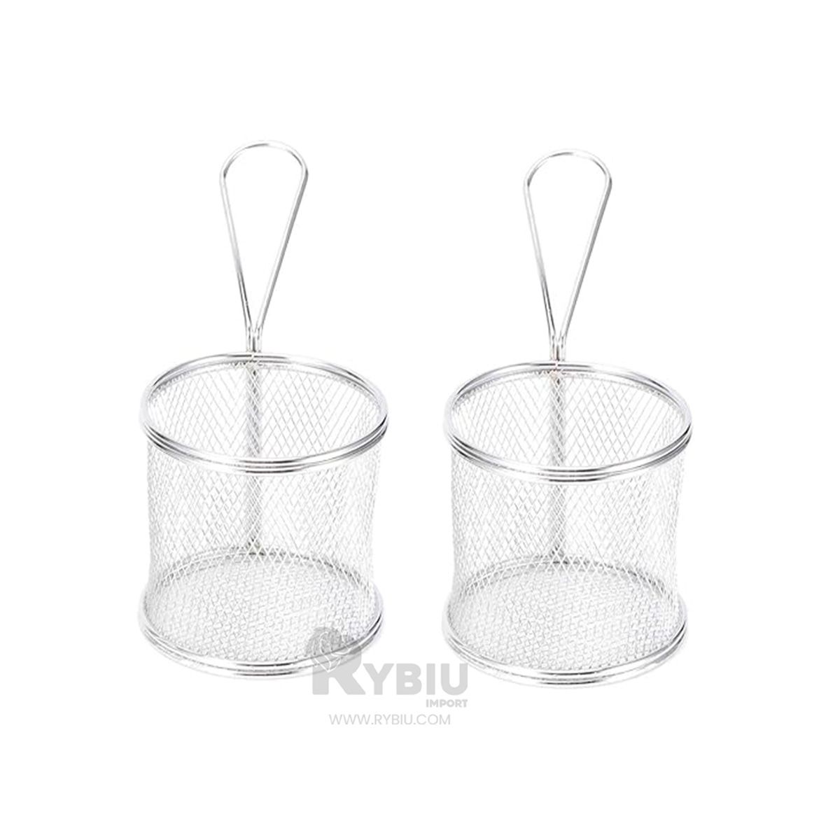 RYBIU IMPORT - Recipiente Bonito para Broaster Plateado Y+Post-it Adhesivos