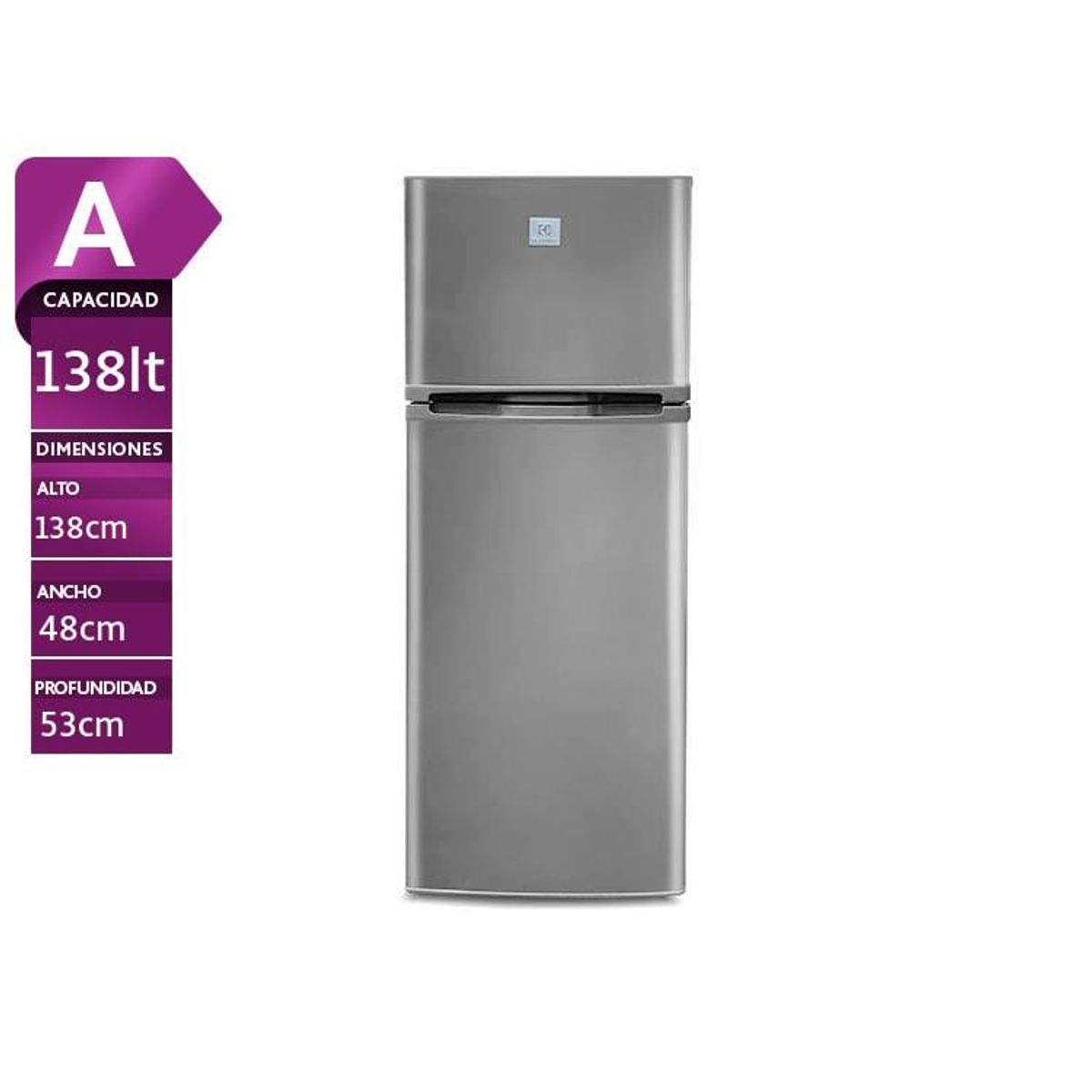 ELECTROLUX - REFRIGERADORA ELECTROLUX BOTTOM FREEZER FROST AUTO ERT18G2HNI 138L