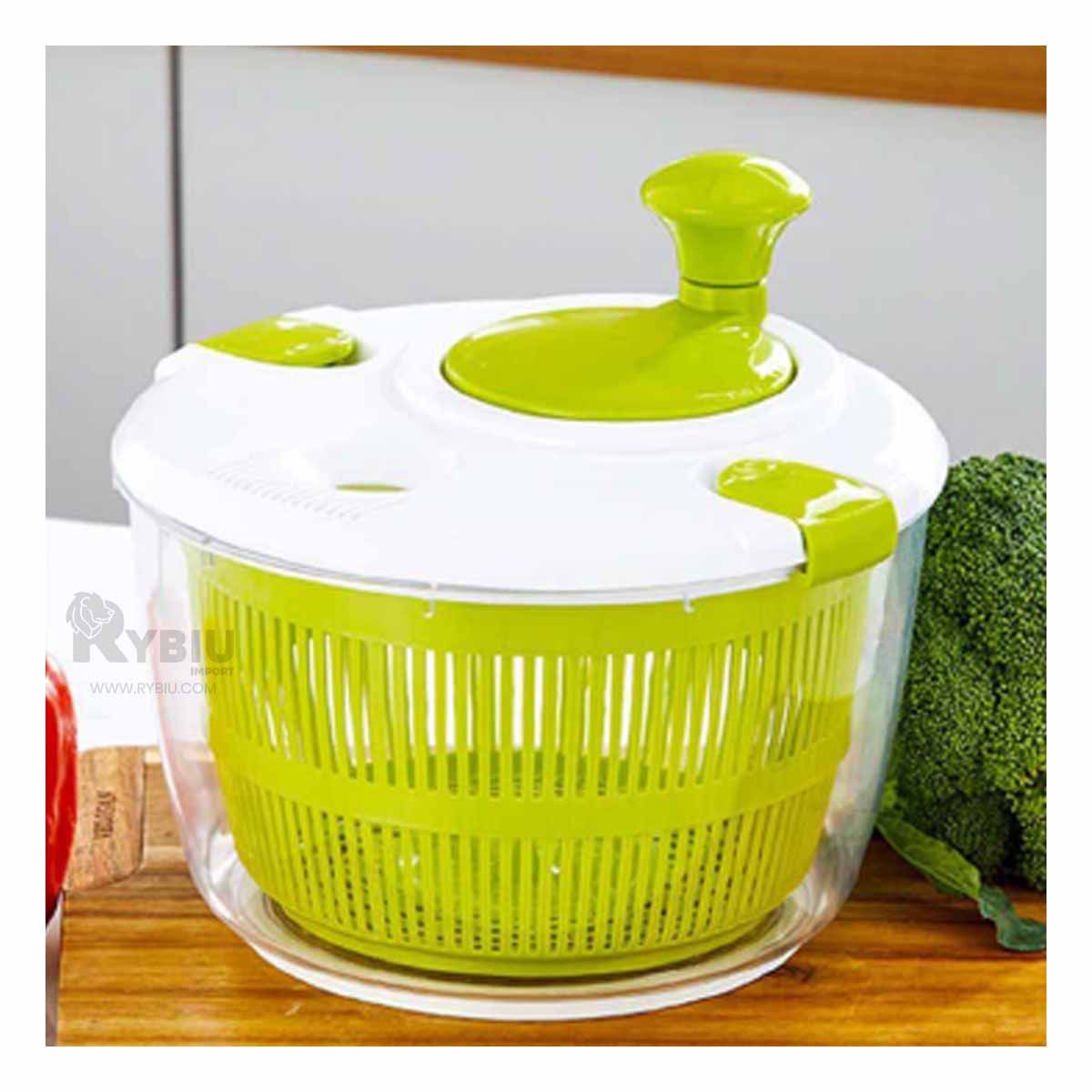 RYBIU IMPORT - Colador Transportable y Eficiente en Verde Y+Gift Stickers