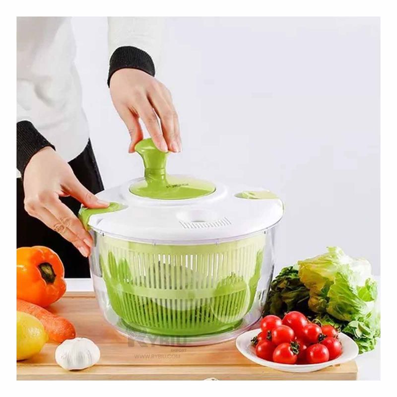 GENERICO - Colador de Cocina 6 Espacios en Verde Y+Gift MiniAgenda