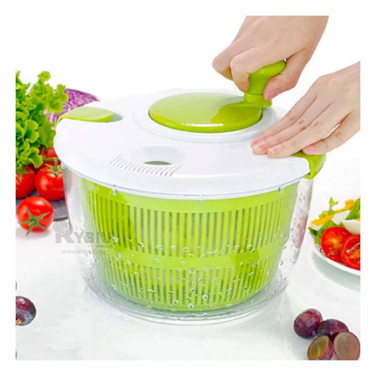 GENERICO - Colador de Plastico Versatil en Verde Y+Envoltorio de Regalo