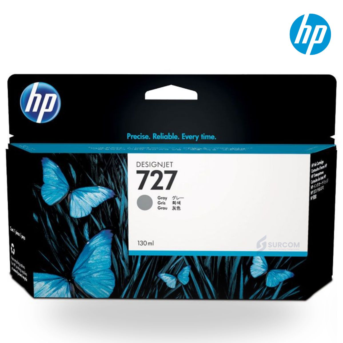 HP - Tinta HP 727A Gray Original 130 ml
