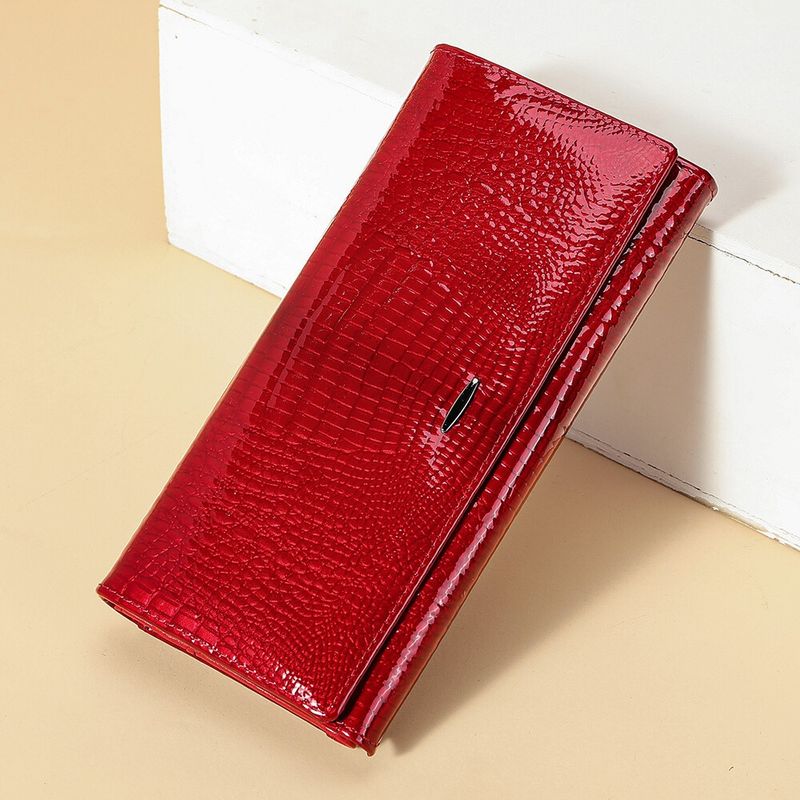 ARMUZ - Billetera de Cuero Vacuno con RFID 1146 Tipo Sobre. Mujer