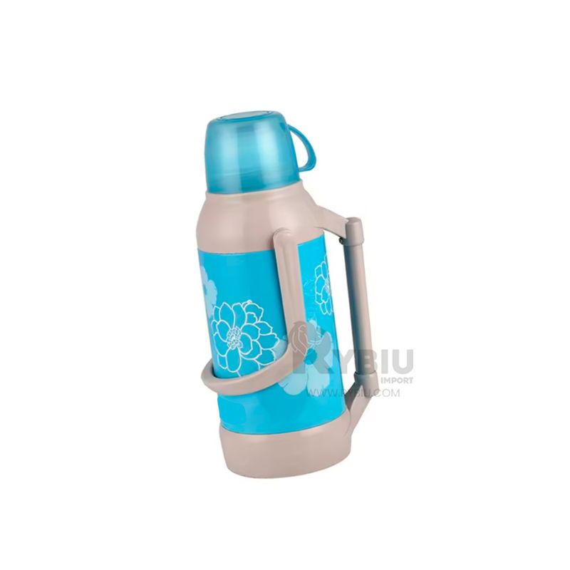 RYBIU IMPORT - Recipiente Termal de 3200ml Celeste Y+Envoltorio de Regalo