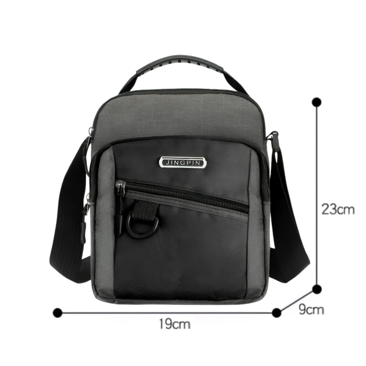 GENERICO - Bandolera Mochila Morral Hombre de nylon