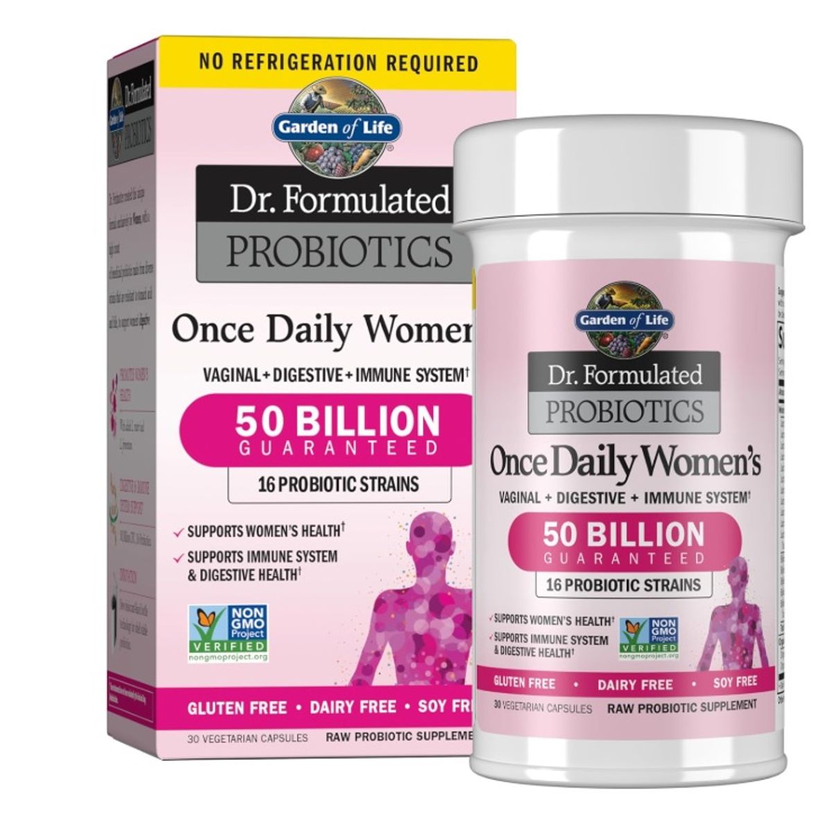 GENERICO - Probiotics for Women Dr. Formulated 30 Cap – Garden of Life