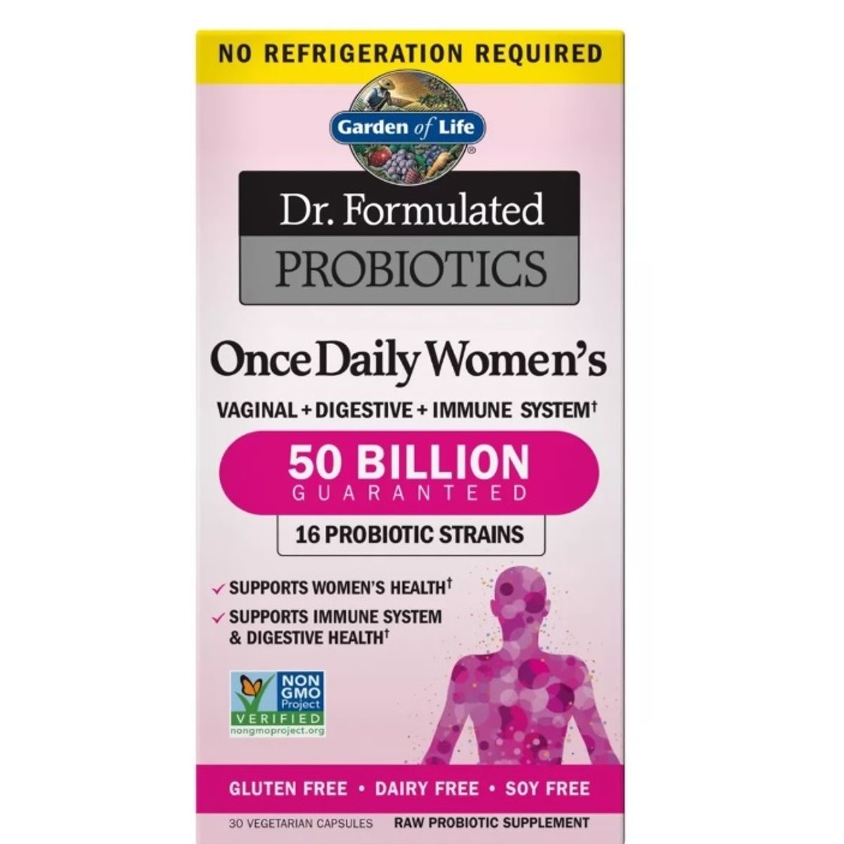 GENERICO - Probiotics for Women Dr. Formulated 30 Cap – Garden of Life