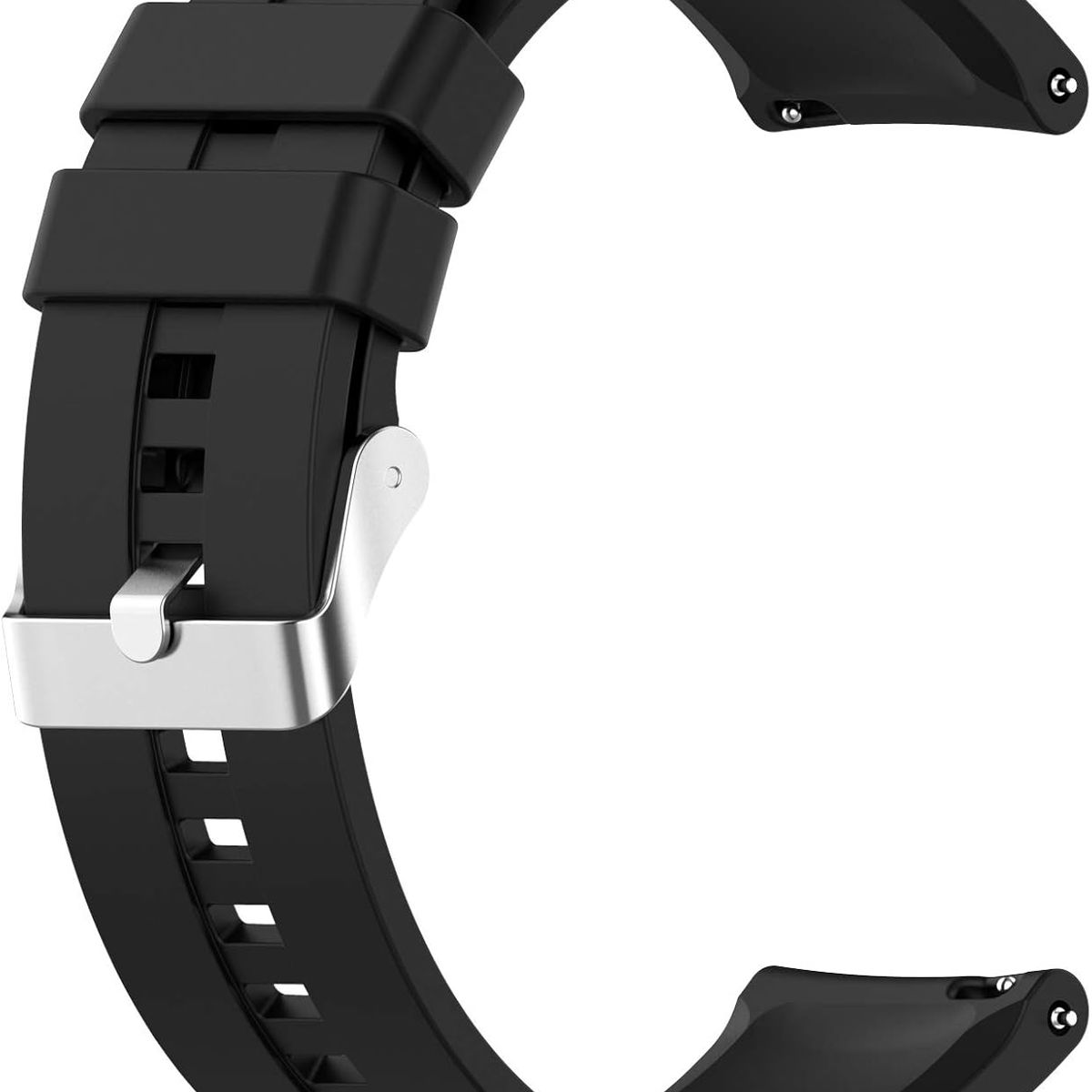 GENERICO - CORREA SILICON 22MM + BUMPER 46 MM PARA HUAWEI WATCH GT 3 NEGRO