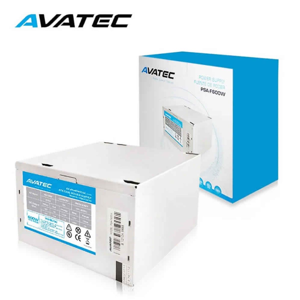 AVATEC - Fuente Poder Avatec PSA - F600W