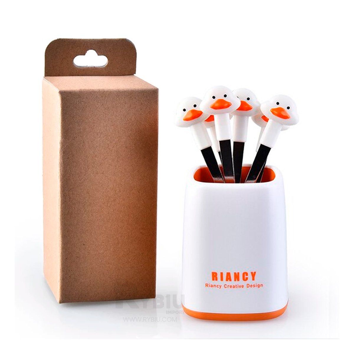 GENERICO - Cubierto Familiar de Conejo Tono Blanco Y+Regalo Agendita