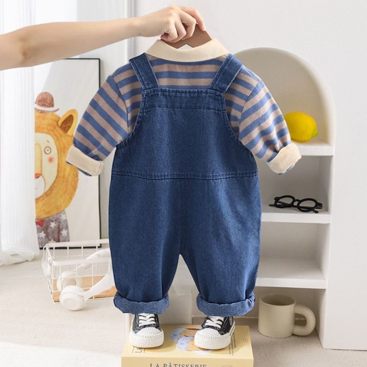 GENERICO - JUMPER DE NIÑO DE ASTRONAUTA DE 2 PIEZAS