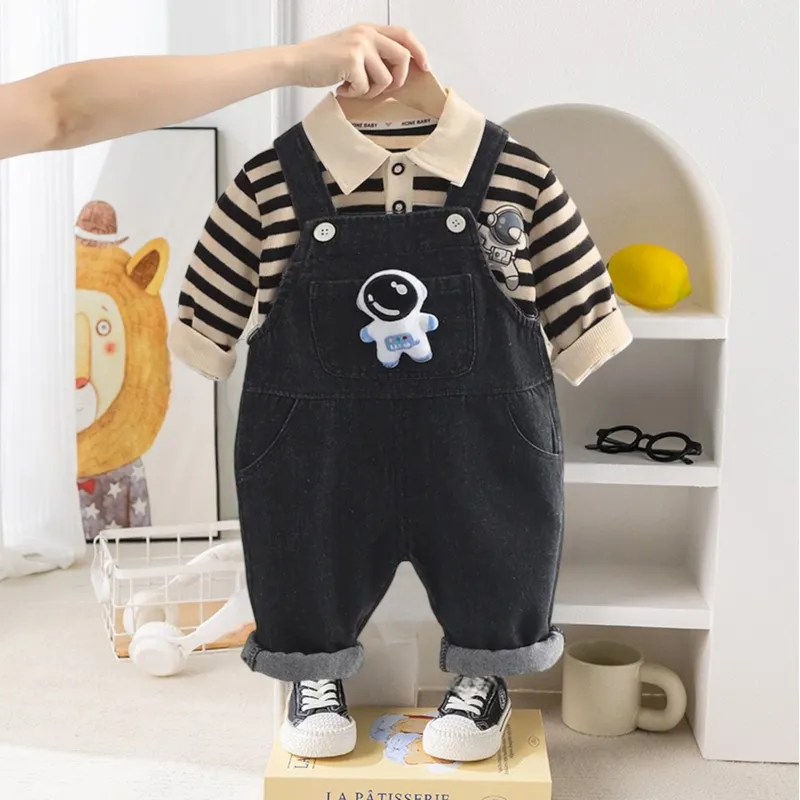 GENERICO - JUMPER DE NIÑO DE ASTRONAUTA DE 2 PIEZAS