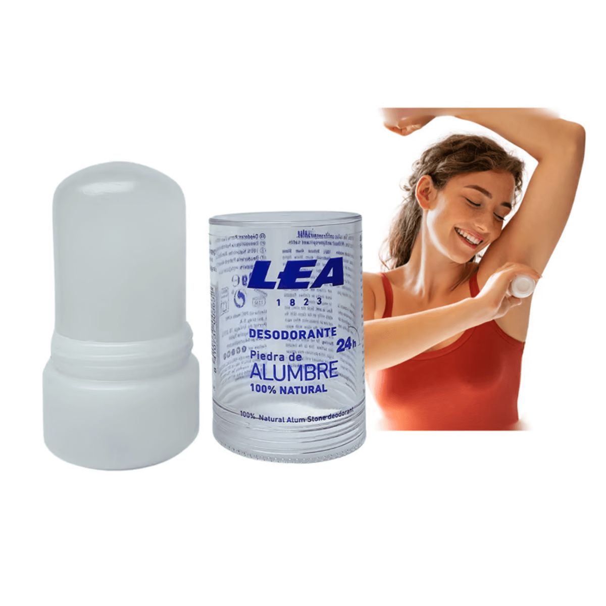 OEM - Desodorante de Piedra de Alumbre 100% Natural