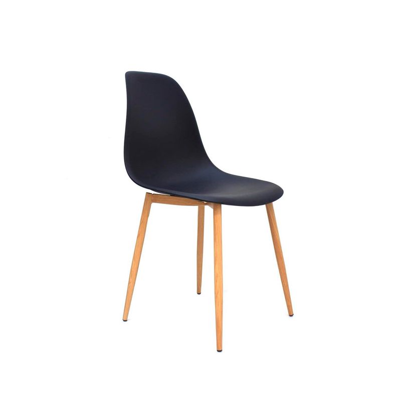 OFIDEAS - Silla De Comedor Diseño Lotti Negro Ofideas