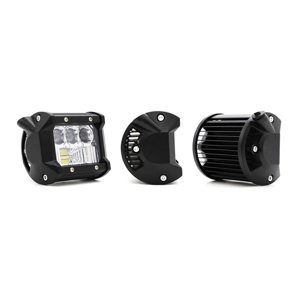 GENERICO - Barra Led Neblinero 4d Lupa Potente 1pcs