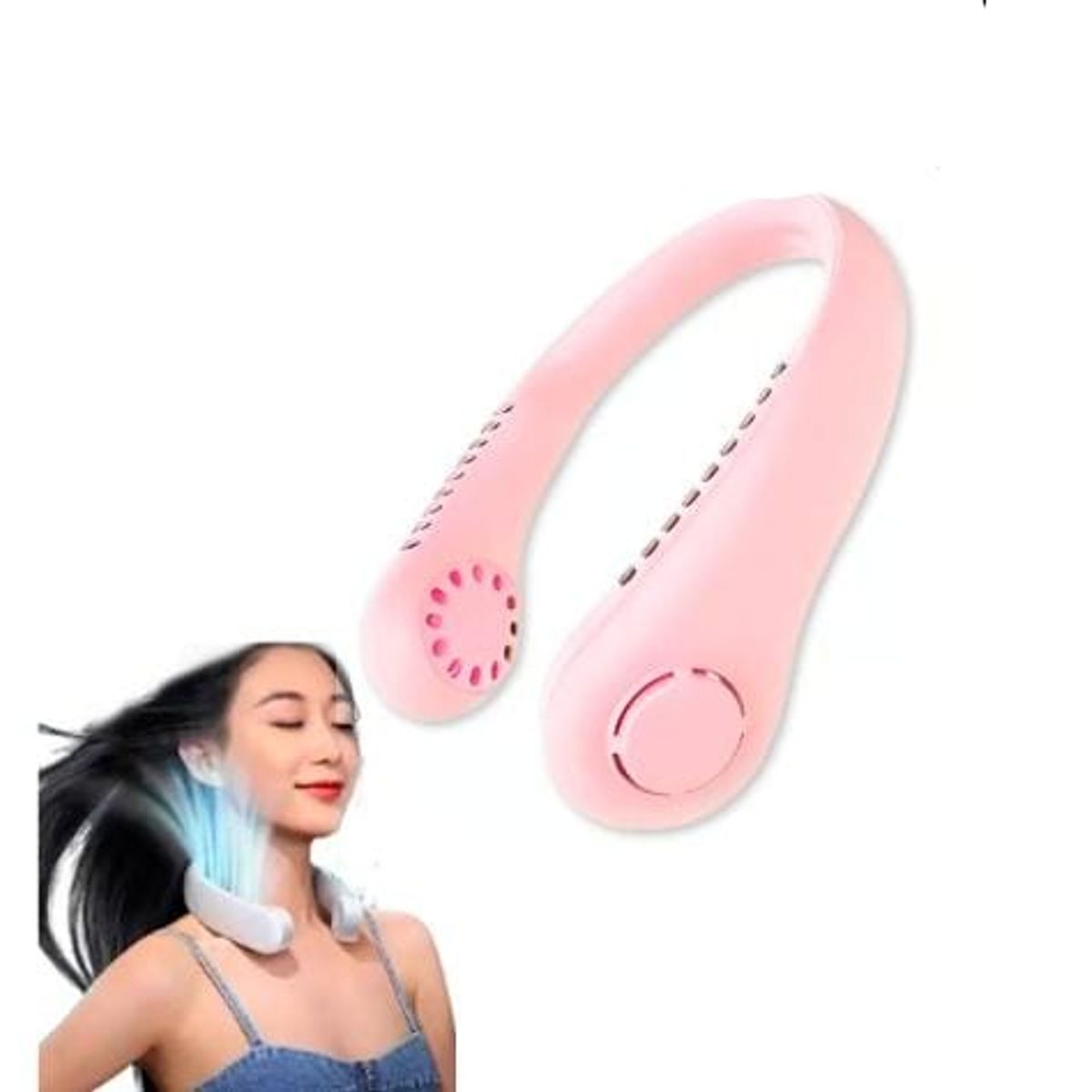 GENERICO - ventilador de cuello colgante USB