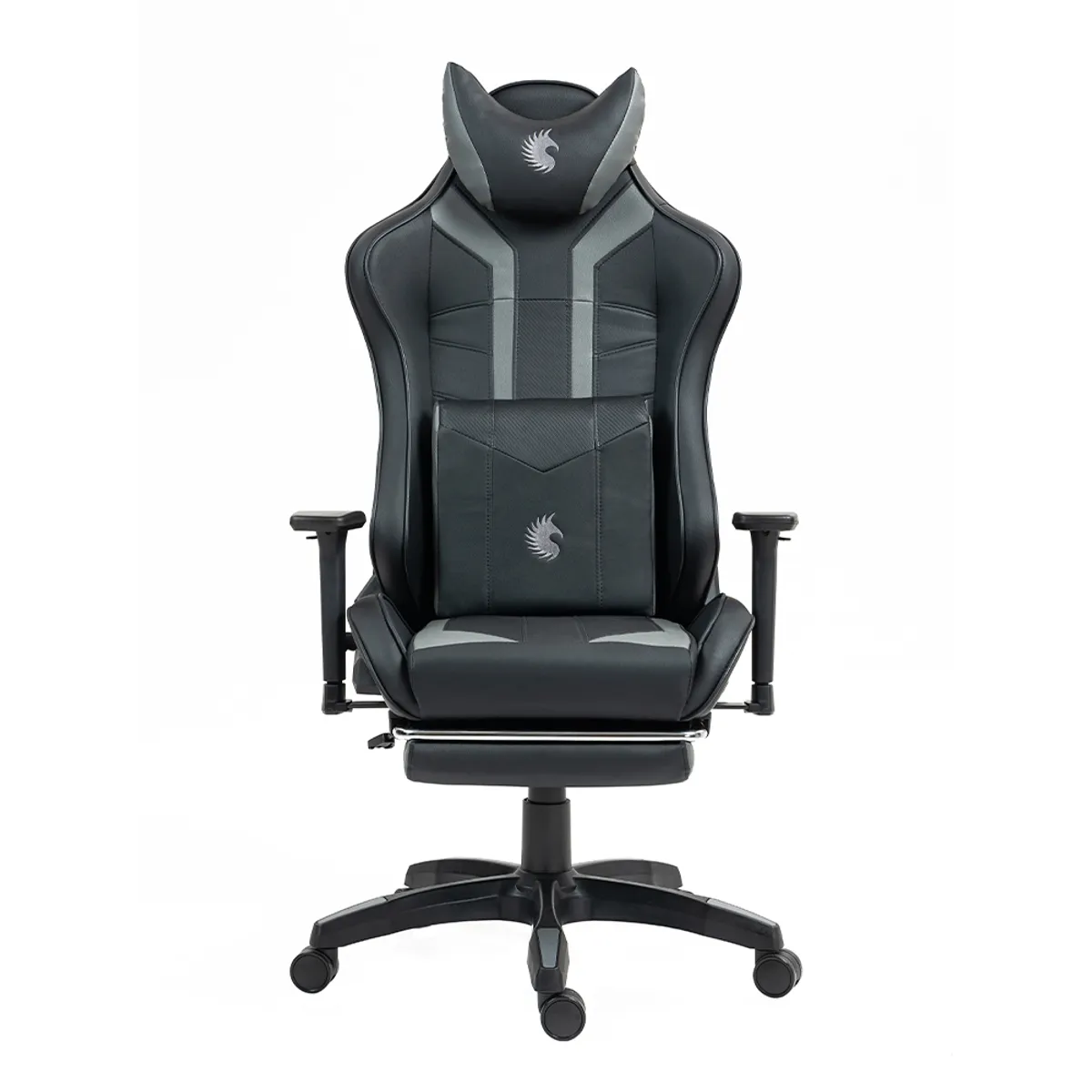 DREIZT - Silla Gamer Dreizt Devil Series Negro Pro 180° Reclinable Con Posapies
