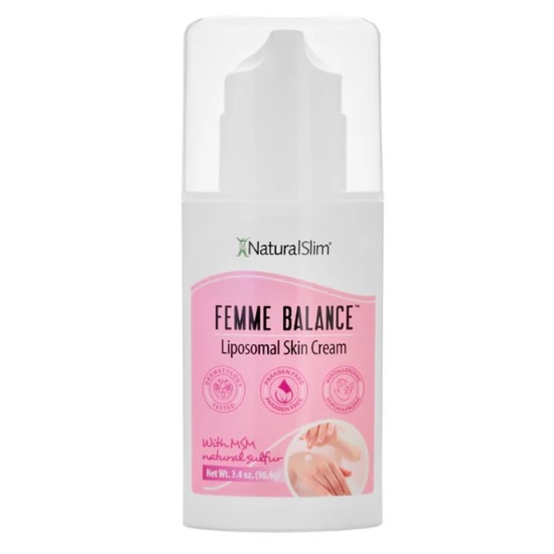 NATURALSLIM - Crema de progesterona Femme Balance 96.4 g - NaturalSlim