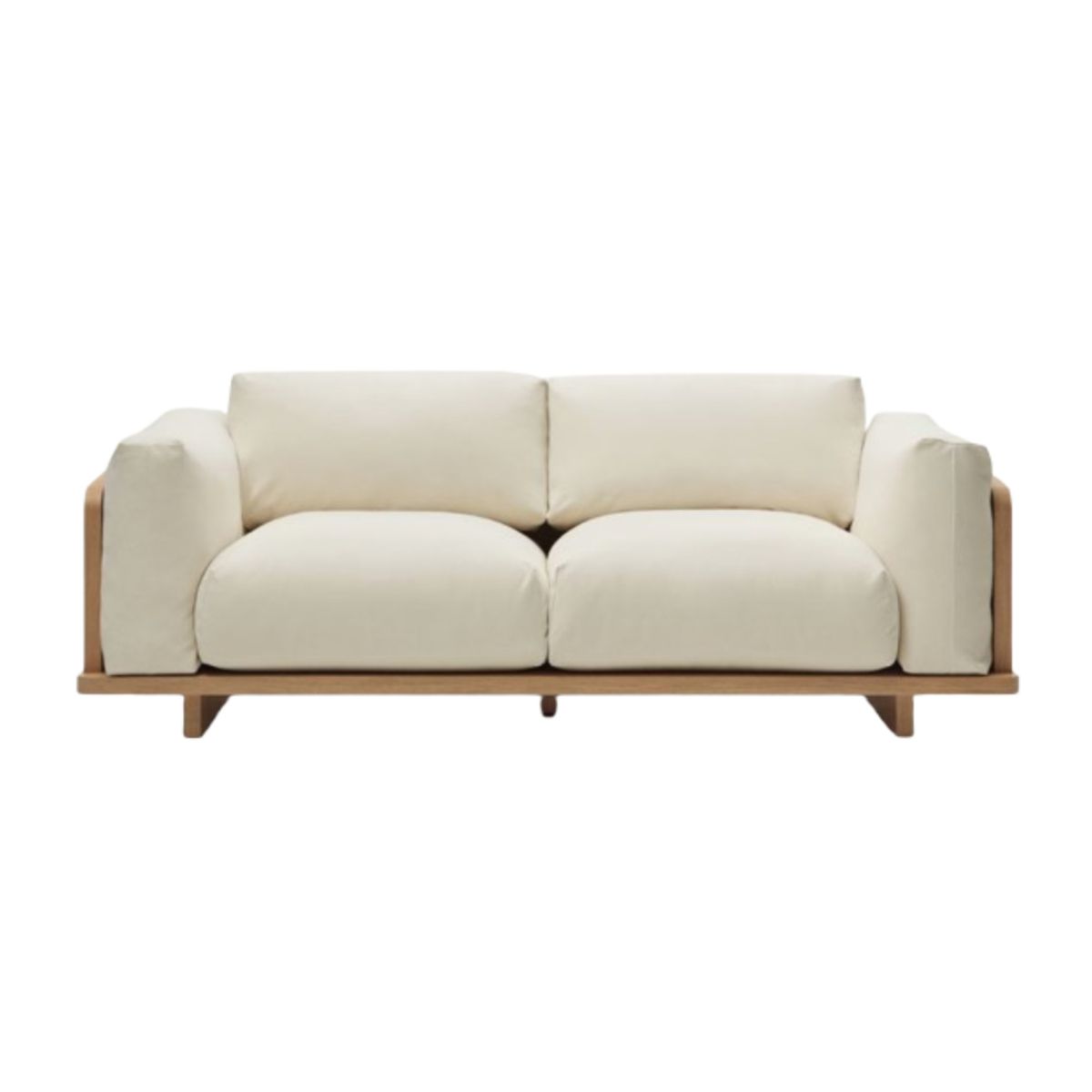 YOLODECORO - Sofá 2 Cuerpos Oaq Beige