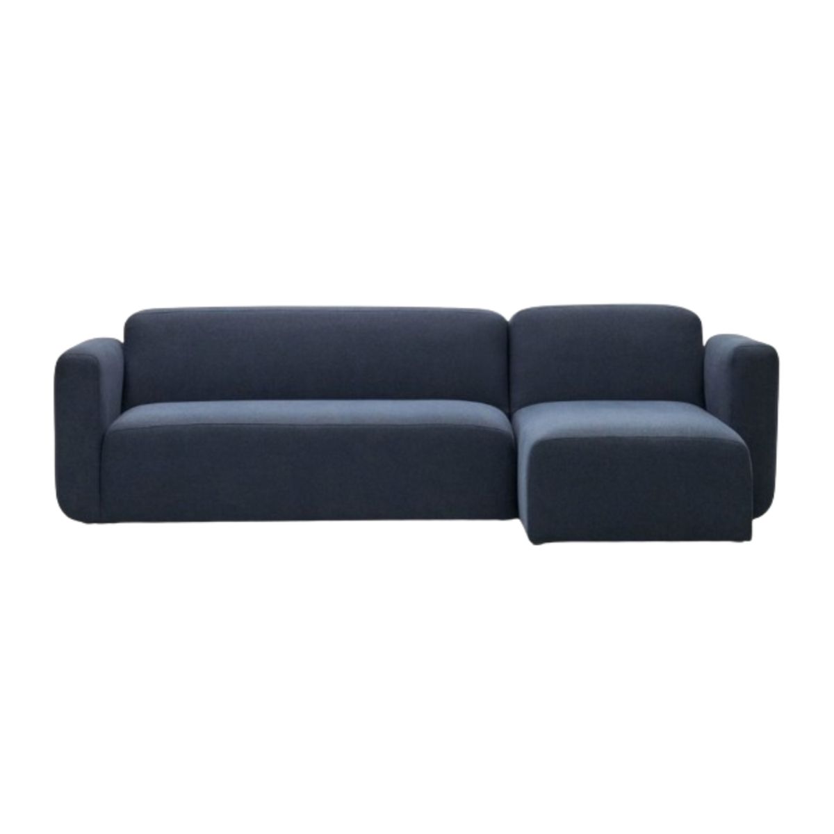YOLODECORO - Seccional con Chaise Longue a la Derecha Neom Azul Marino