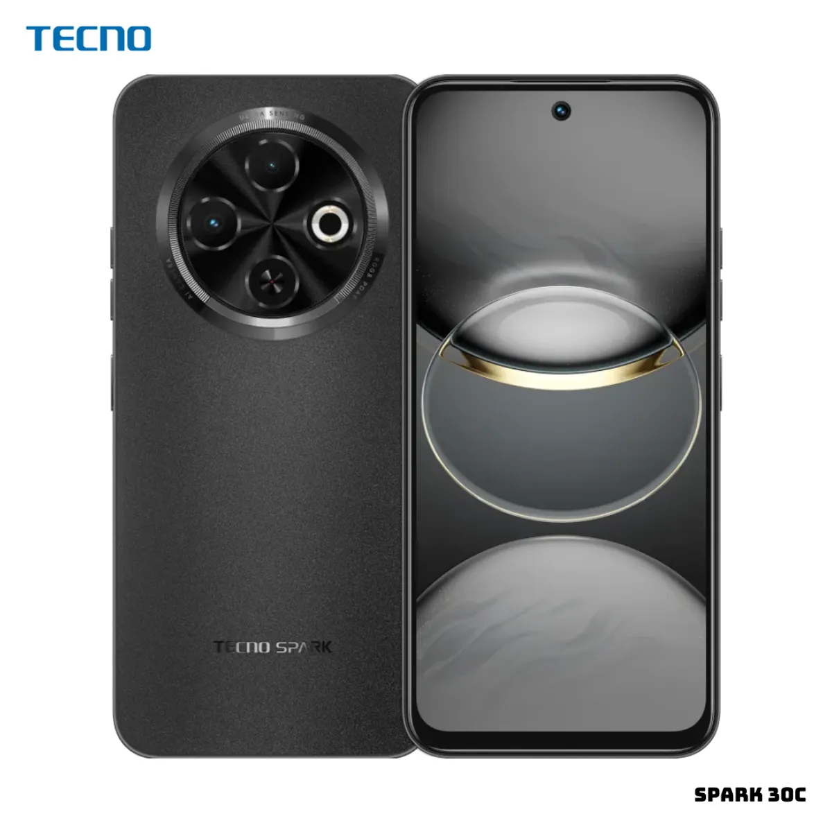 TECNO MOBILE - CELULAR TECNO SPARK 30C 4GB RAM 256 ROM - ORBIT BLACK
