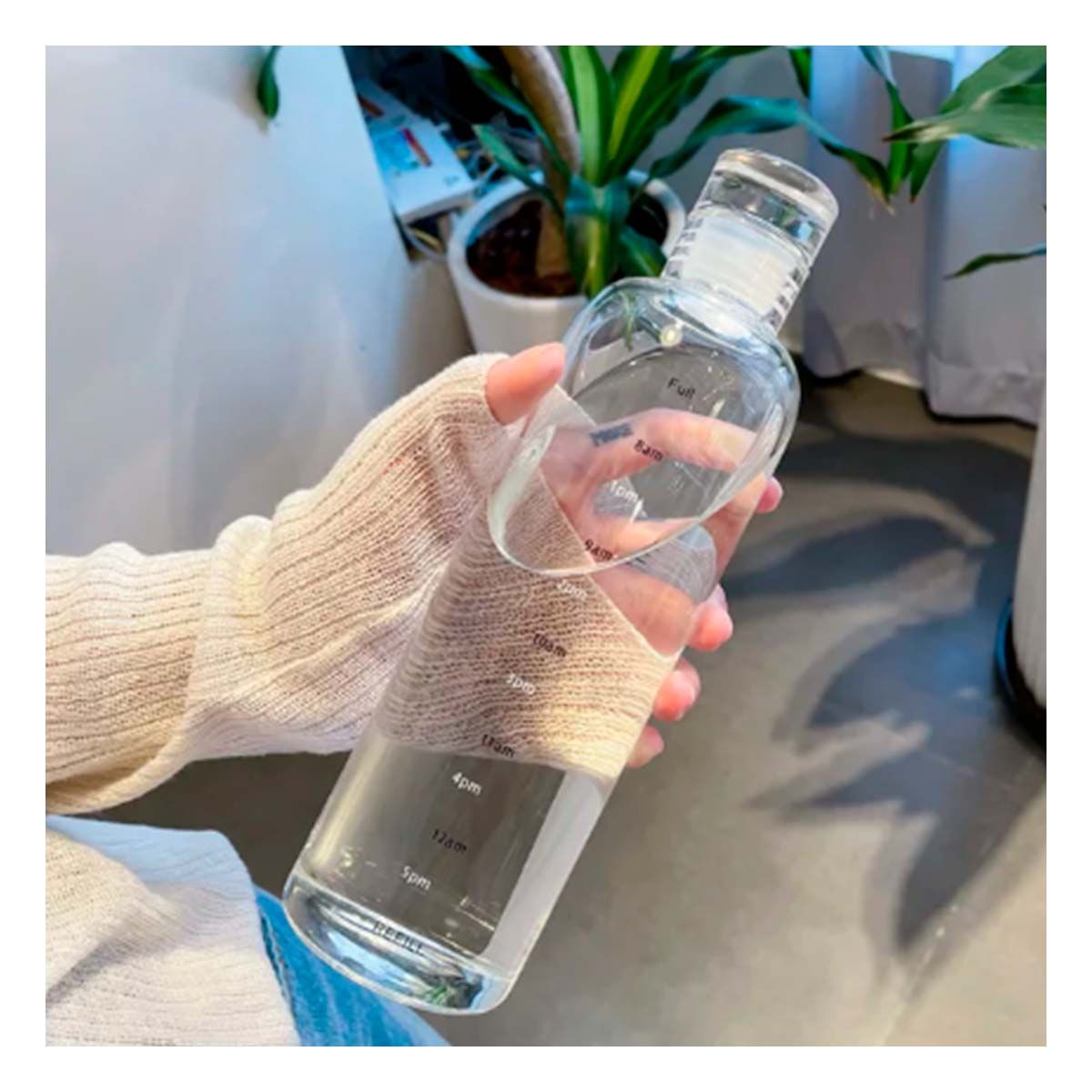 GENERICO - Recipiente Duro de Gaseosa Transparente Y+Ligas de Regalo