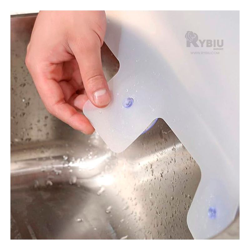 GENERICO - Pantalla Anti Derrame en Transparente Y+Ligas de Regalo