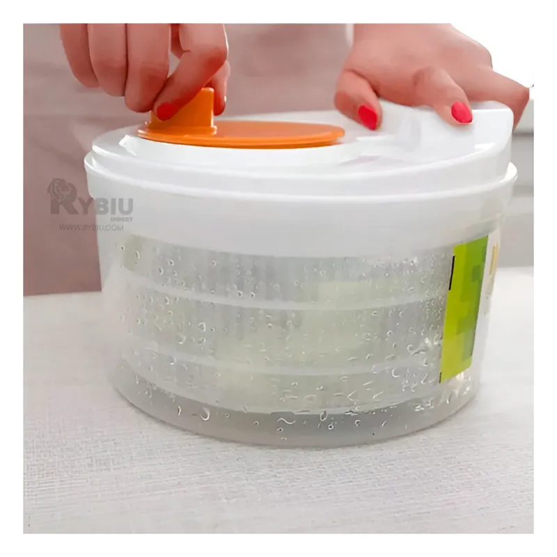 GENERICO - Recipiente Lava Verduras Blanco y Naranja Y+Gift MiniAgenda