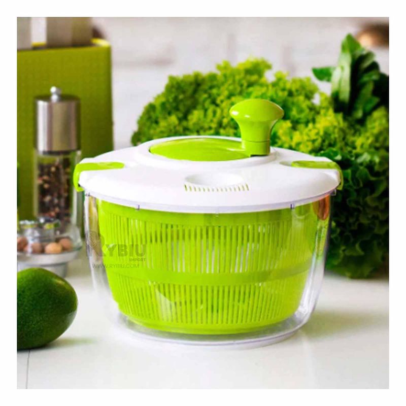 GENERICO - Colador de Plastico Versatil en Verde Y+Envoltorio de Regalo