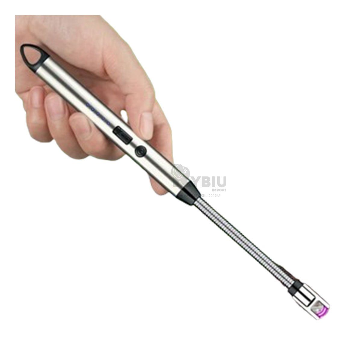 GENERICO - Mechero Facil de Recargar Plateado Y+Regalo Agendita