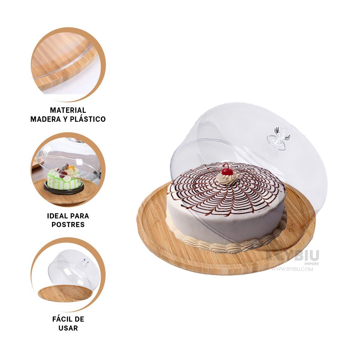 GENERICO - Bandeja Almacenera de 25cm Traspararente Y+Post-it Adhesivos