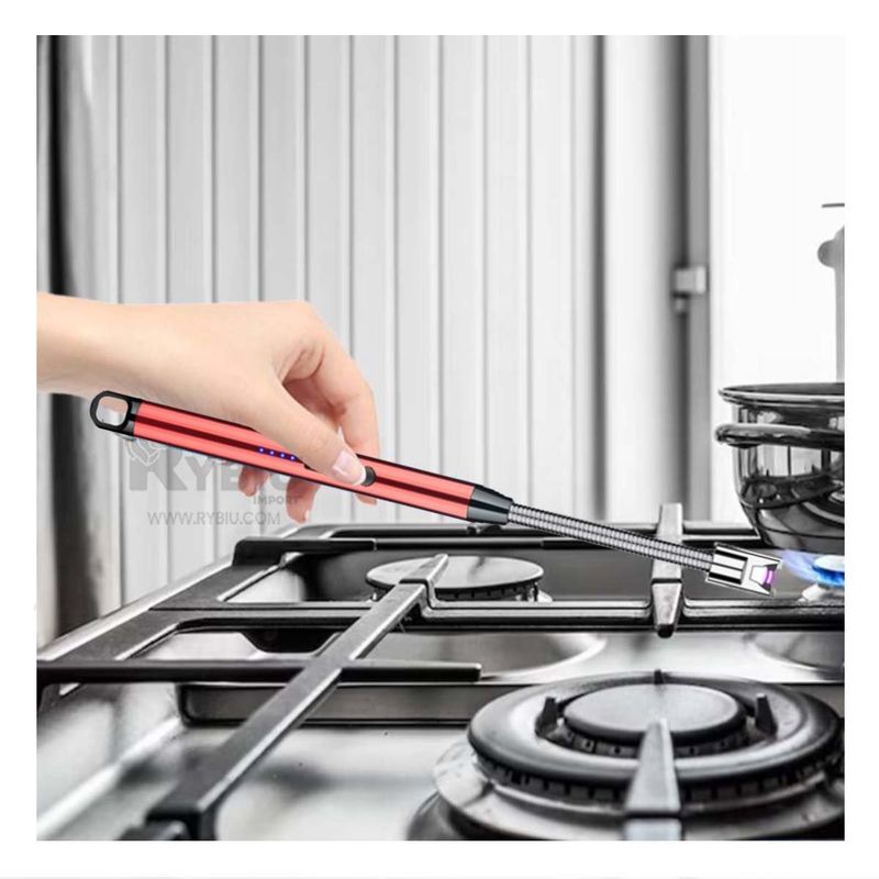 GENERICO - Mecheros para Prender Fuego de Cocina Rojo Y+Regalo Stickers