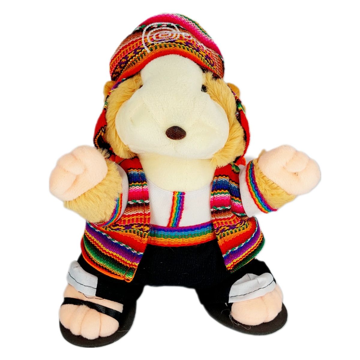 GENERICO - Pareja de cuy de peluche Artesanía Peruana