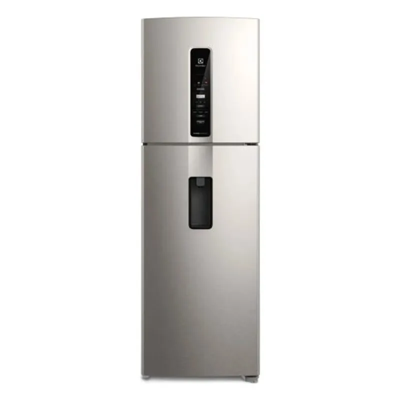 ELECTROLUX - Refrigerador Electrolux Top Freezer Efficient con AutoSense Inox Look 409L IW45S