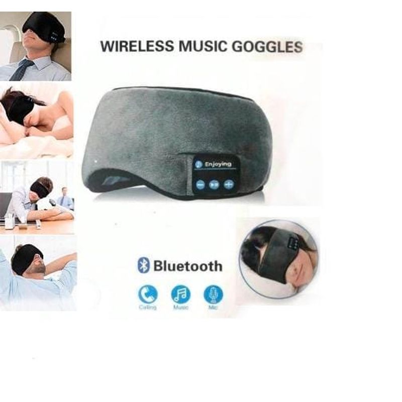 GENERICO - Auriculares para dormir Sleep Mask con Bluetooth