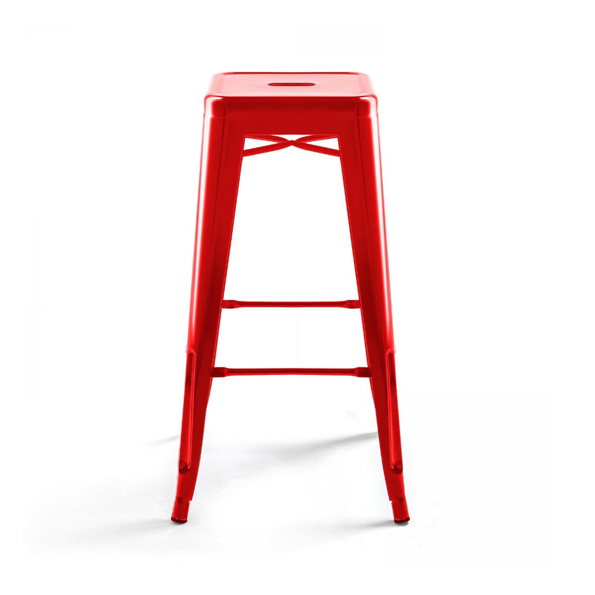 GENERICO - Banco Bar  Modelo York Color Rojo